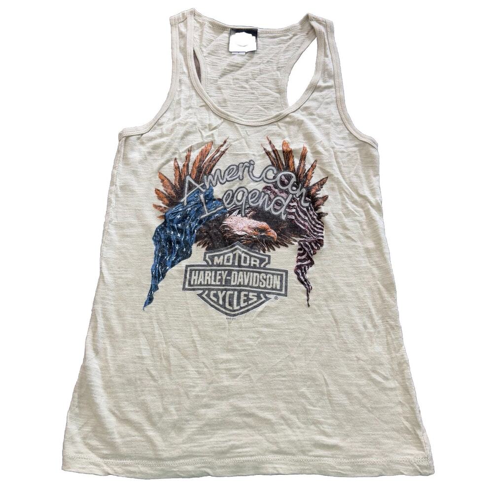 Harley Davidson Women’s Tank Top Small Oklahoma City Graphic Biker Shirt